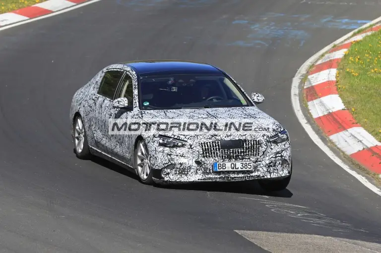 Mercedes-Maybach Classe S - Foto spia 21-4-2020 - 2