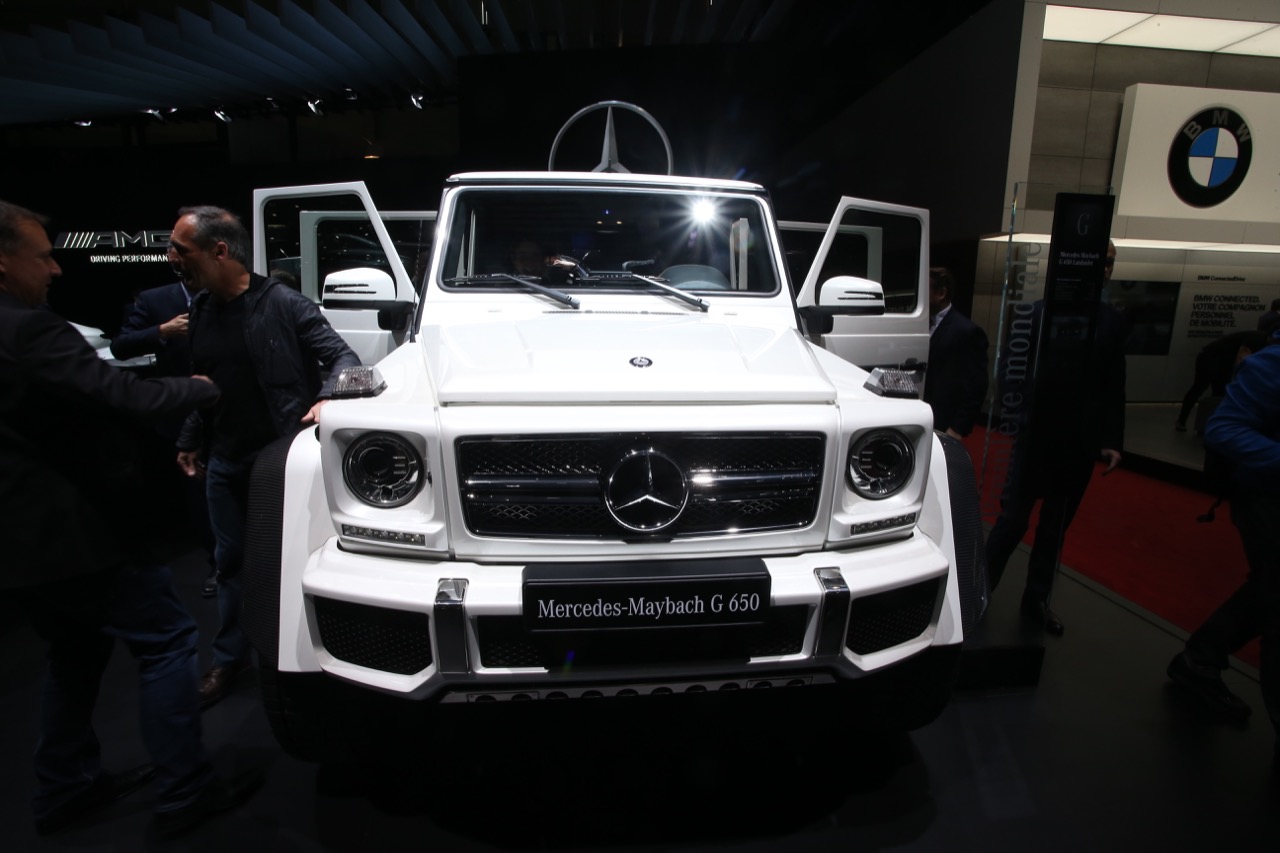 Mercedes-Maybach G650 Foto Live - Salone di Ginevra 2017