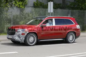 Mercedes-Maybach GLS 2024 - Foto Spia 17-06-2022