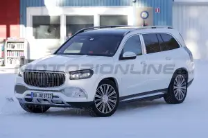 Mercedes-Maybach GLS restyling - Foto Spia 01-03-2022