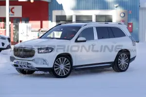 Mercedes-Maybach GLS restyling - Foto Spia 01-03-2022