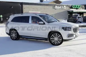 Mercedes-Maybach GLS restyling - Foto Spia 01-03-2022