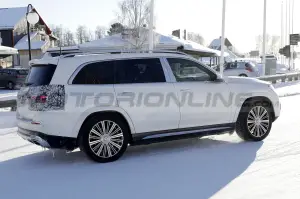 Mercedes-Maybach GLS restyling - Foto Spia 01-03-2022 - 17