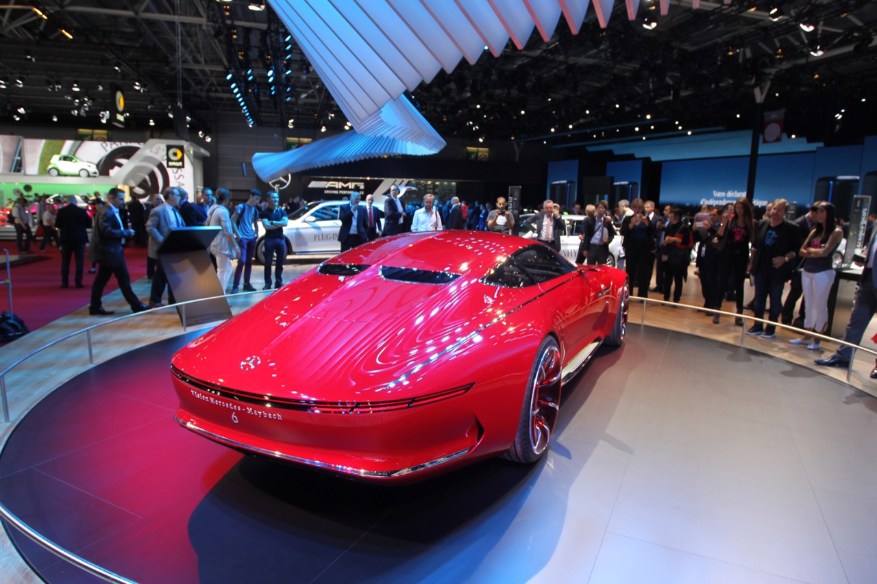 Mercedes Mayback Vision 6 - Salone di Parigi 2016