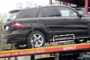 Mercedes ML 2012 foto spia - 3