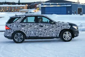 Mercedes ML 2015 - Foto spia 10-12-2013