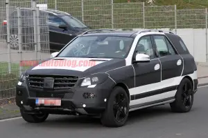 Mercedes ML AMG 2012 spy - 1