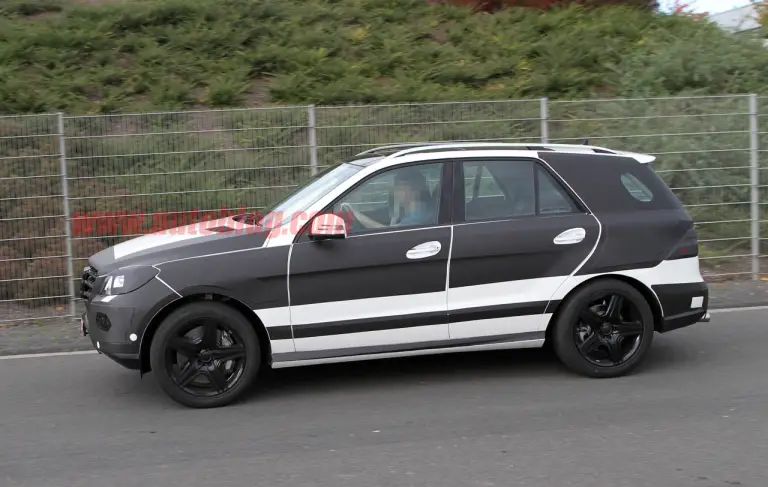 Mercedes ML AMG 2012 spy - 4