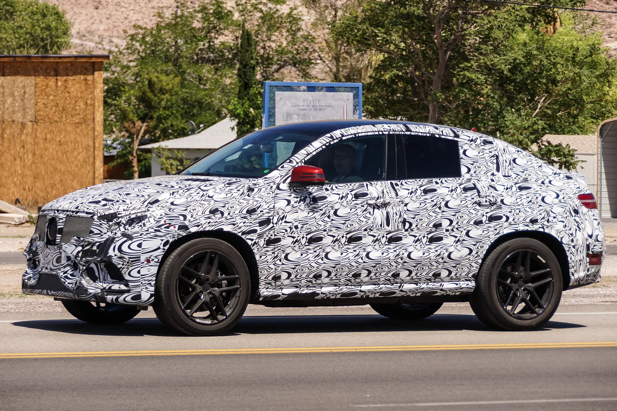 Mercedes ML Coupe - Foto spia 16-07-2014 - 3
