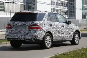 Mercedes ML Facelift - Foto spia - 6