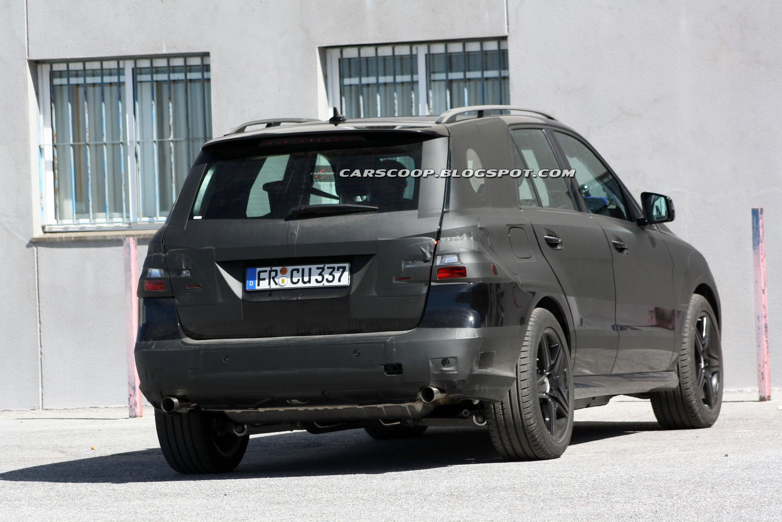 Mercedes ML63 AMG - Foto spia 11-10-2010