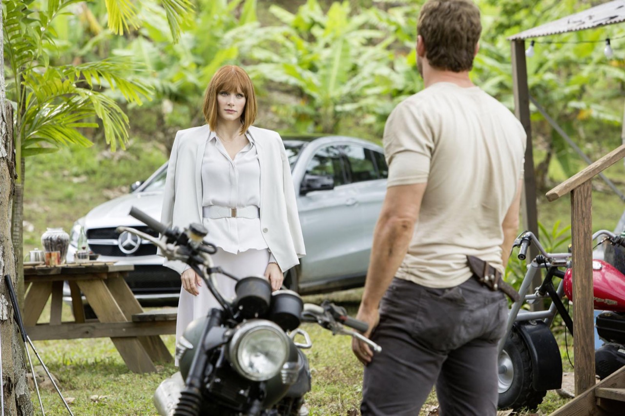 Mercedes nel film Jurassic World