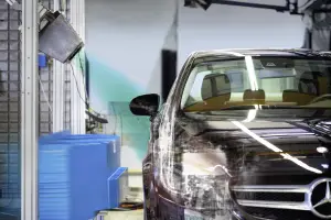 Mercedes - Radiografia di un crash test