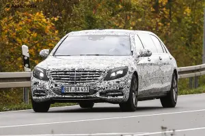 Mercedes S600 Pullman - Foto spia 23-10-2014 - 1