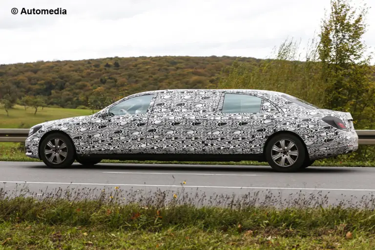 Mercedes S600 Pullman - Foto spia 23-10-2014 - 5