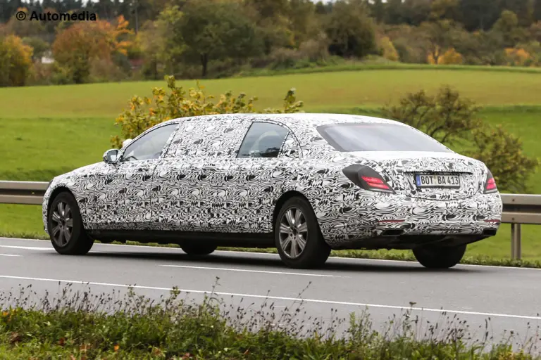 Mercedes S600 Pullman - Foto spia 23-10-2014 - 6