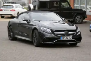 Mercedes S63 AMG Cabrio - Foto spia 15-07-2015