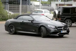 Mercedes S63 AMG Cabrio - Foto spia 15-07-2015