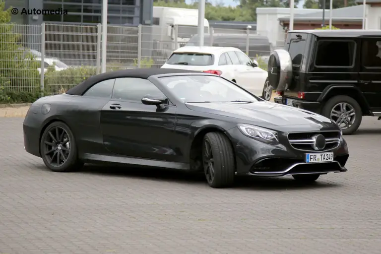 Mercedes S63 AMG Cabrio - Foto spia 15-07-2015 - 3