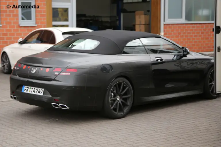 Mercedes S63 AMG Cabrio - Foto spia 15-07-2015 - 8