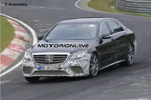 Mercedes S65 AMG restyling foto spia 7 novembre 2016 - 1