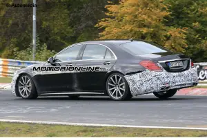 Mercedes S65 AMG restyling foto spia 7 novembre 2016 - 2