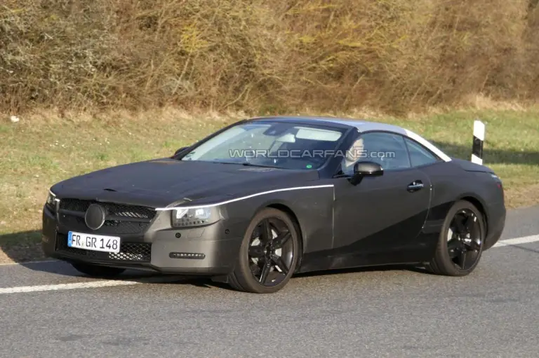 Mercedes SL 2012 foto spia - 5