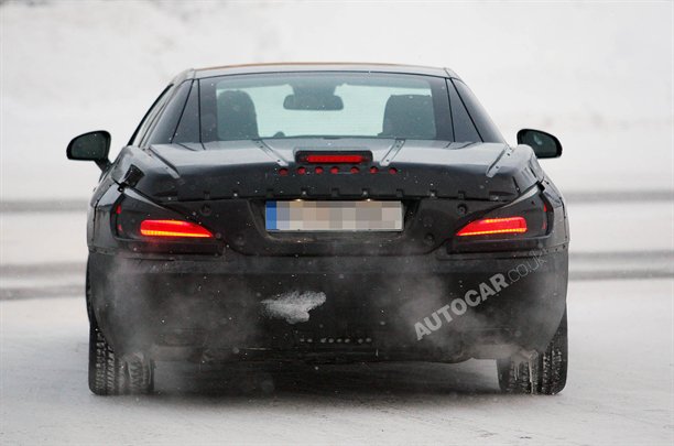 Mercedes SL AMG - Spy shots 04-01-2011