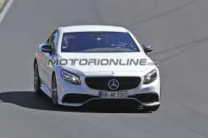 Mercedes Classe SL - test con il muletto AMG S63 Coupè (foto spia 05-09-2016)