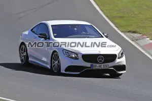 Mercedes Classe SL - test con il muletto AMG S63 Coupè (foto spia 05-09-2016)