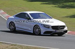 Mercedes Classe SL - test con il muletto AMG S63 Coupè (foto spia 05-09-2016)