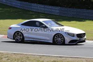 Mercedes Classe SL - test con il muletto AMG S63 Coupè (foto spia 05-09-2016)