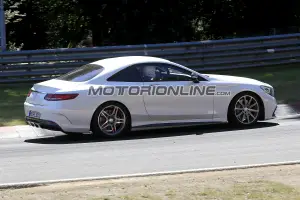 Mercedes Classe SL - test con il muletto AMG S63 Coupè (foto spia 05-09-2016)