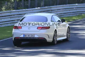 Mercedes Classe SL - test con il muletto AMG S63 Coupè (foto spia 05-09-2016) - 9