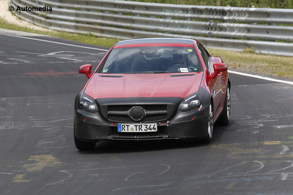 Mercedes SLC 2016 - Foto spia 19-06-2015