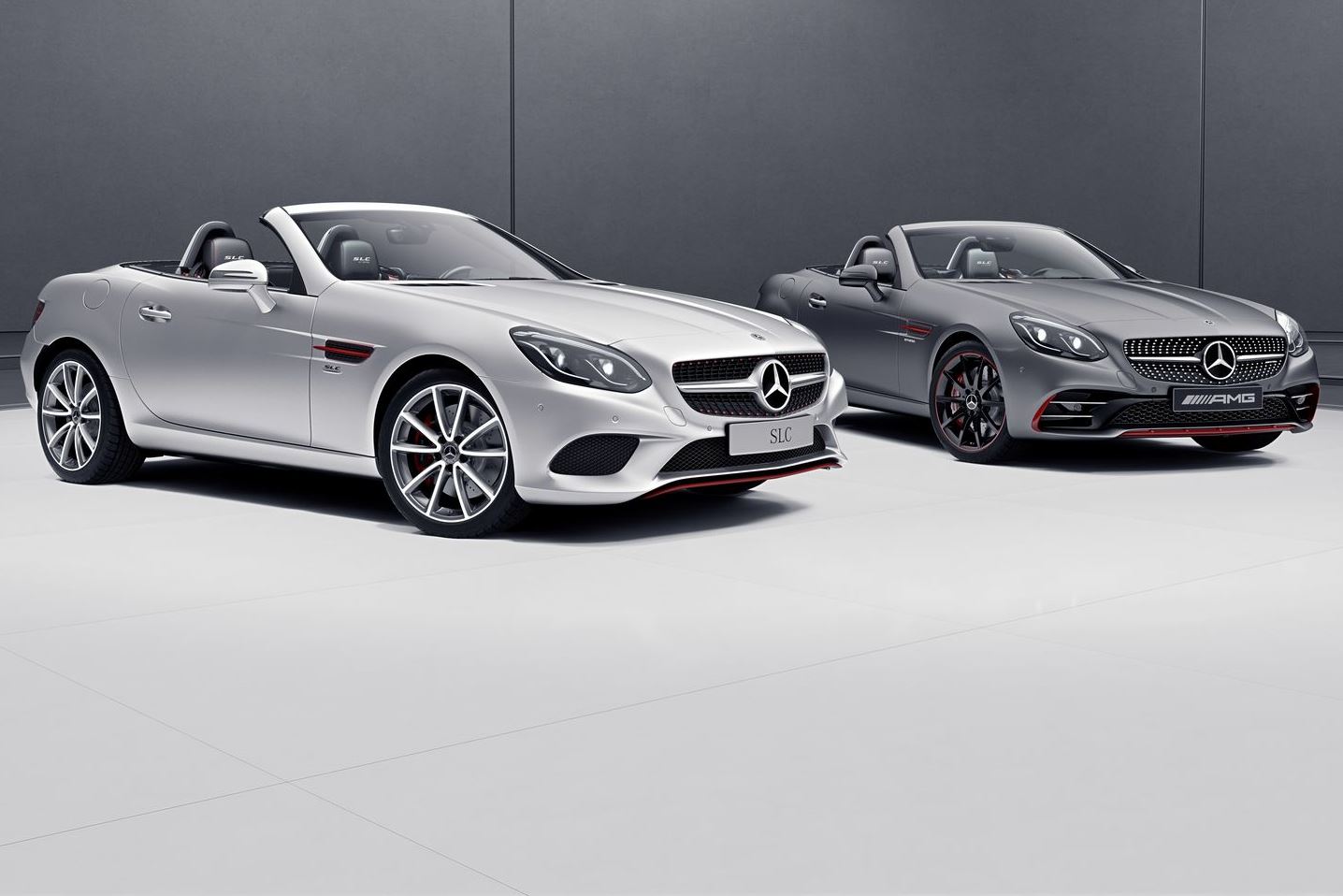 Mercedes SLC RedArt Edition e SL Designo Edition