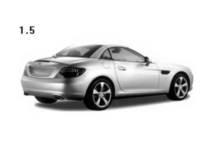 Mercedes SLK 2012 - Patenti trademark - 14