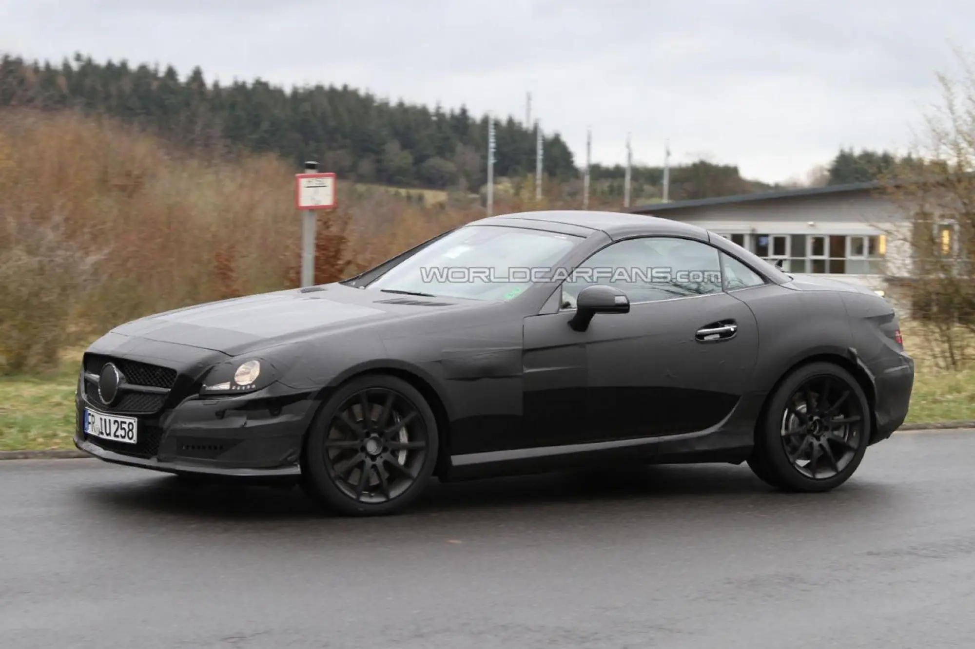 Mercedes SLK AMG 2012 foto spia - 6