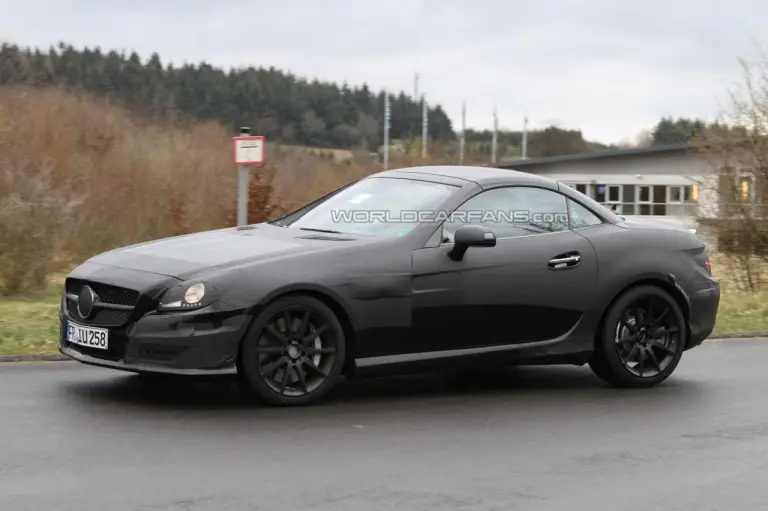 Mercedes SLK AMG 2012 foto spia - 6