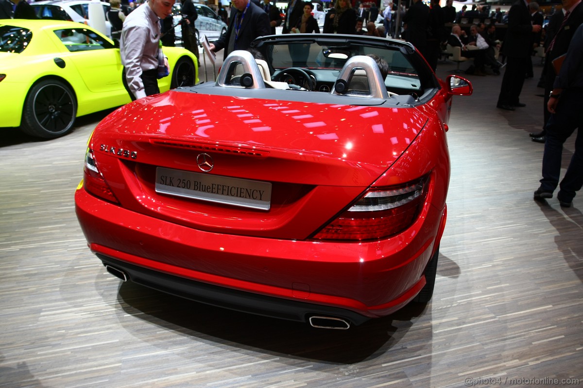 Mercedes SLK Ginevra 2011