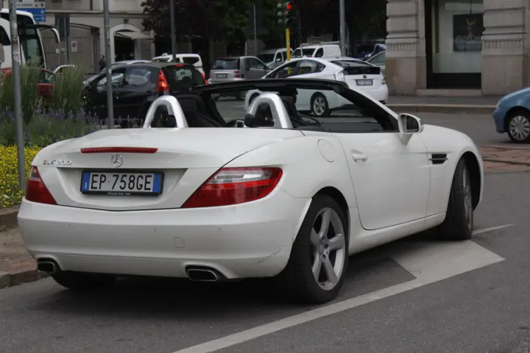 Mercedes SLK - prova su strada - 7