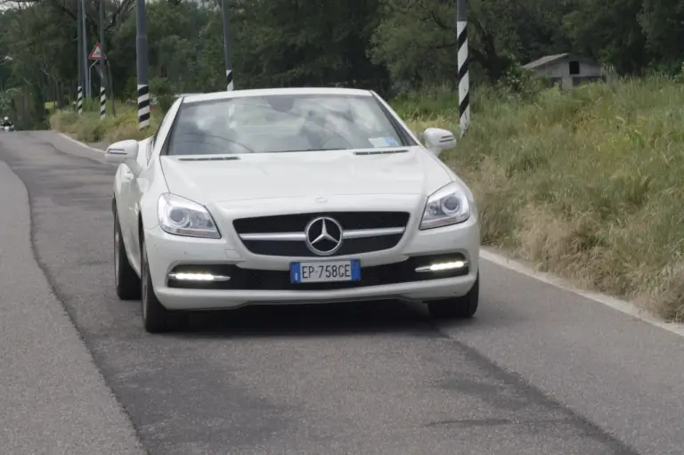 Mercedes SLK - prova su strada - 26
