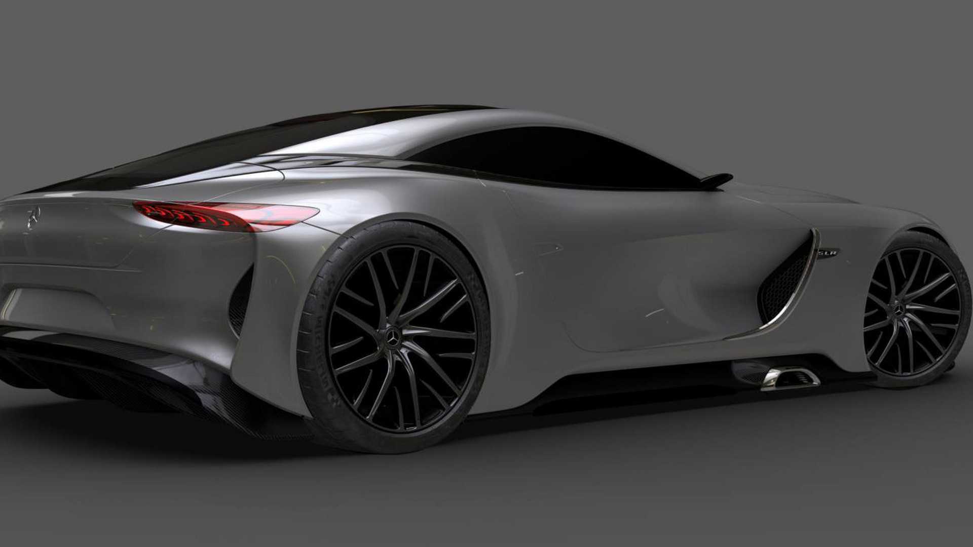 Mercedes SLR Vision - Rendering