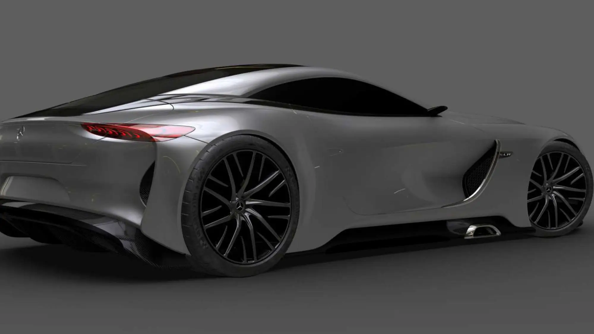 Mercedes SLR Vision - Rendering - 1