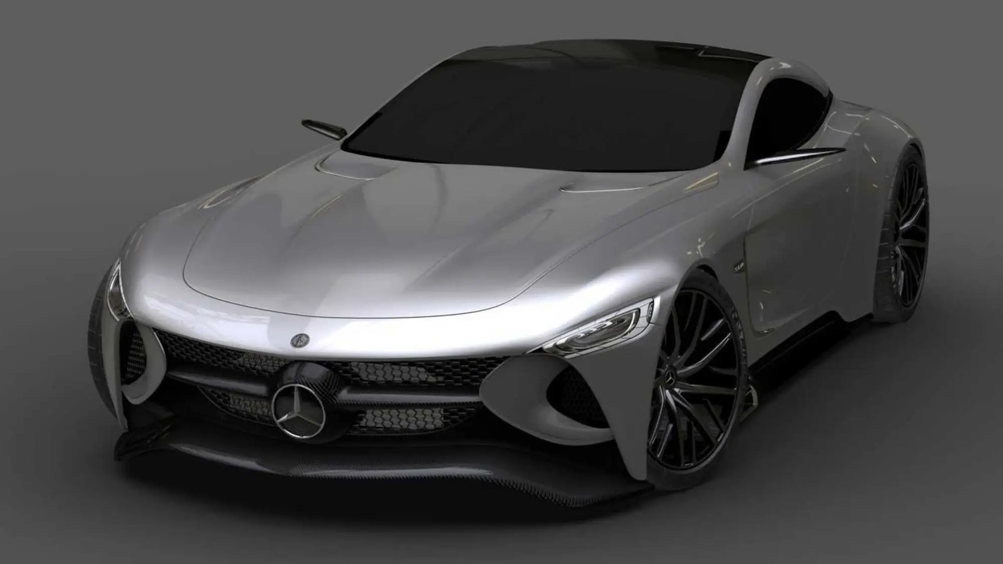 Mercedes SLR Vision - Rendering - 2