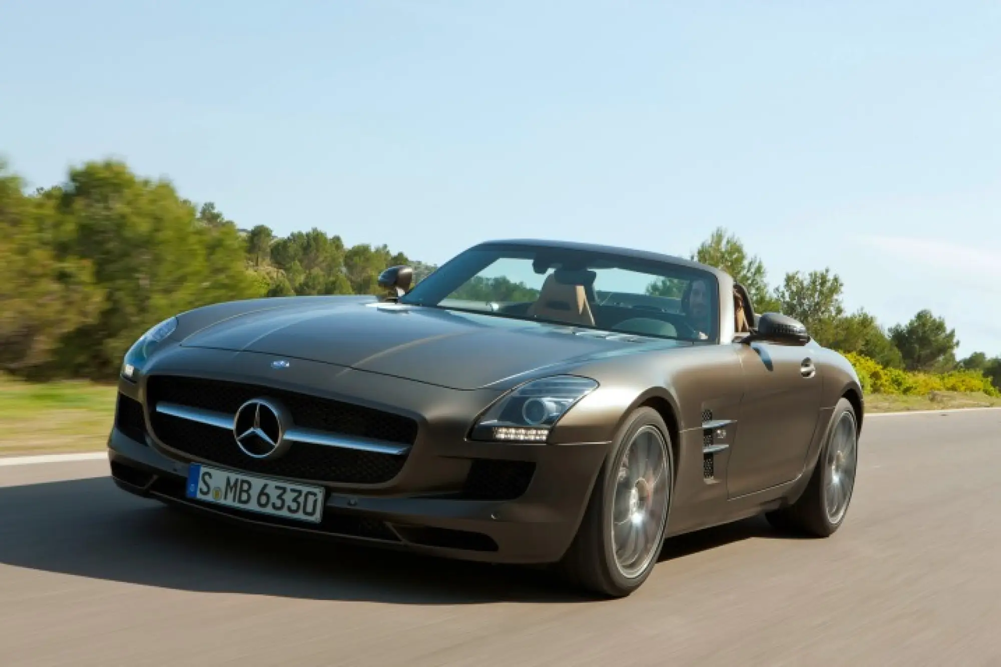 Mercedes SLS AMG 2012 cabrio - 3