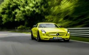 Mercedes SLS AMG Electric Drive - Nurburgring