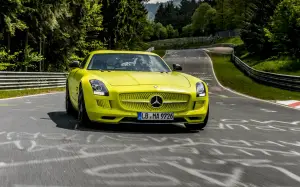 Mercedes SLS AMG Electric Drive - Nurburgring