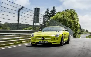 Mercedes SLS AMG Electric Drive - Nurburgring
