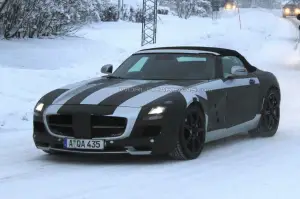 Mercedes SLS AMG Roadster 2012 - Foto spia 25-01-2011 - 1